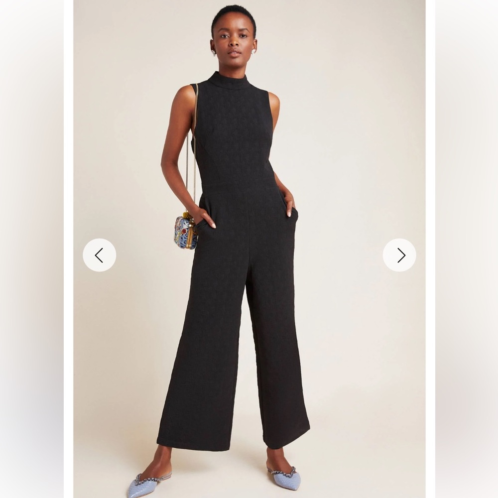 Anthropologie | NWT Charley Mock Neck Jumpsuit